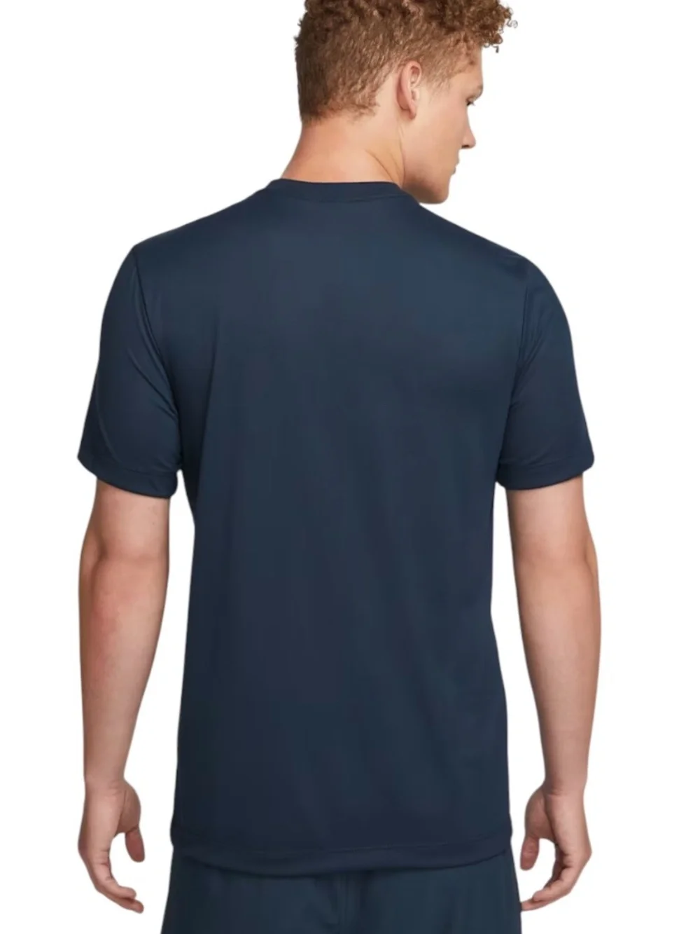 NIKE LEGEND TEE NAVY DRI-FIT SHORT SLEEVE TRAINING ATHLETIC TEE SHIRT